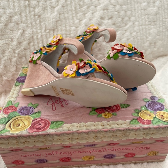 Jeffrey Campbell Floral Wedges - Picture 3 of 3